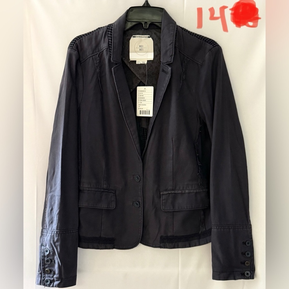 Anthropology Charcoal Jacket